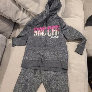 Girls (kids) Justice Sweat Suite 3 pcs
